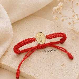 Pulsera de Protección Divino Niño Jesús en Oro 18kt